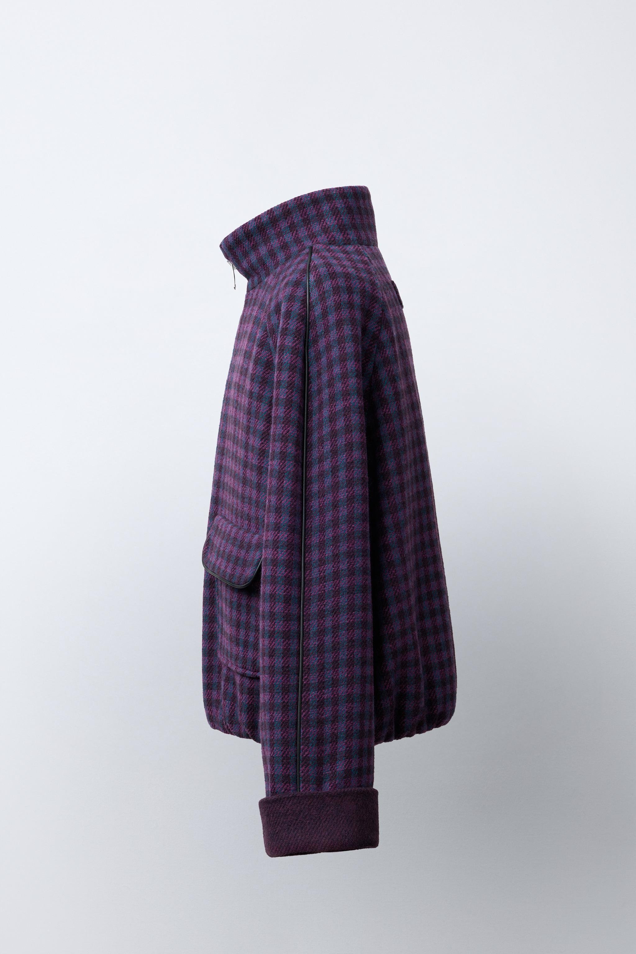 GINGHAM CHECK JACKET